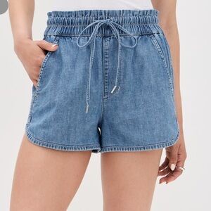 Veronica Beard Nessie Denim Shorts